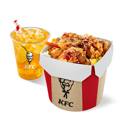 Orient Box Sweet Chili with Bubble Tea