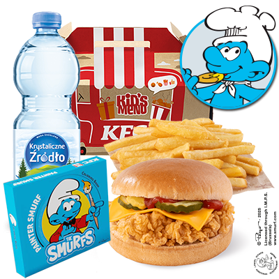 Kids Menu Cheeseburger