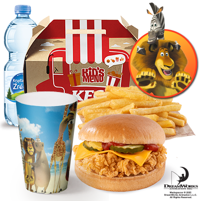 Kids Menu Cheeseburger