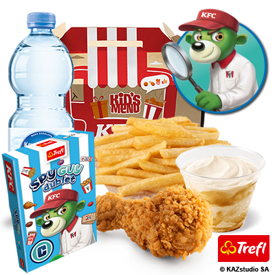 Zestaw Dziecięcy Nóżka Kentucky + Shake Krówka 180ml