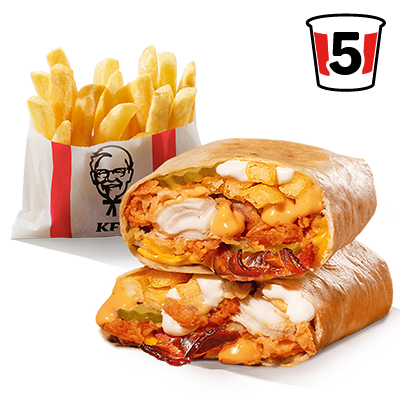 Kentucky Gold Wrapper + Fries