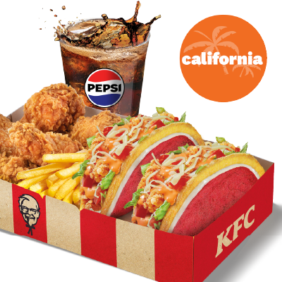 Big Box 2x Tacos: California