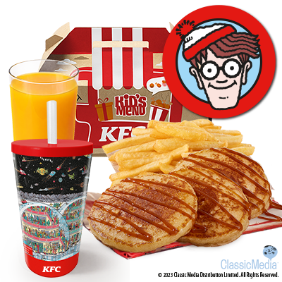 Kids Menu Pancakes Chocolate