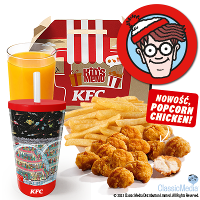 Chicken Popcorn Kids Menu
