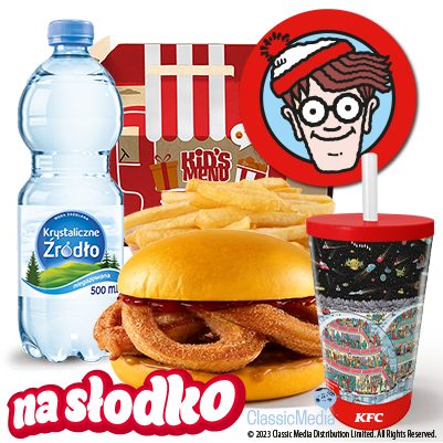 Zestaw Dziecięcy z  Churros Burger