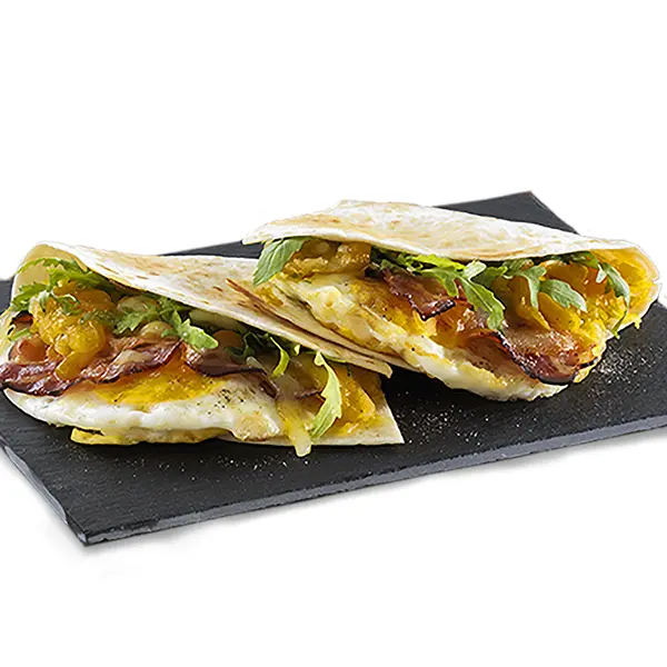 Qurrito z jajkiem i bekonem