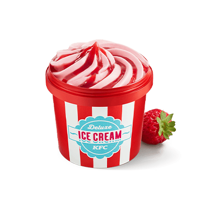 Ice Cream Deluxe Lody Truskawkowe 150ml
