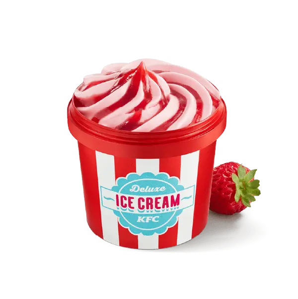 Ice Cream Deluxe Lody Truskawkowe 150ml