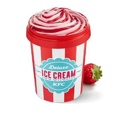 Ice Cream Deluxe Lody Truskawkowe 460ml