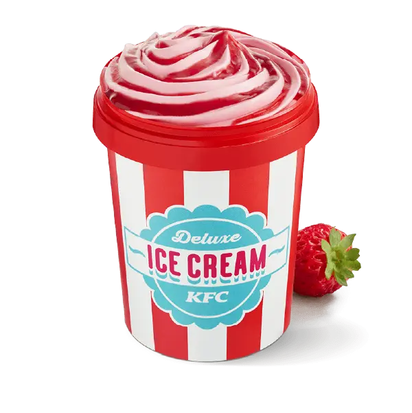 Ice Cream Deluxe Lody Truskawkowe 460ml