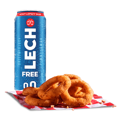 6x Onion Rings + Lech Free 0,0% - price, promotions, delivery