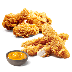 4 Strips + 4 Hot Wings + Dip - price, promotions, delivery