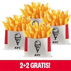 2x Fries + 2x Fries For Free! - price, promotions, delivery