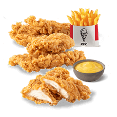 5 Strips + Fries + dip - price, promotions, delivery
