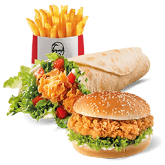 Twister + Zinger + Fries - price, promotions, delivery