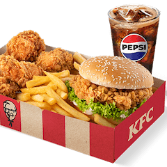 Zinger Burger Big Box - price, promotions, delivery