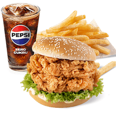 Zestaw Zinger Burger Podwójny - cena, promocje, dostawa