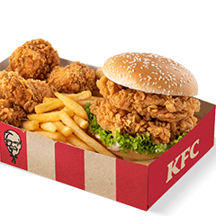 Double Zinger Burger Big Box - price, promotions, delivery