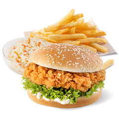 Zinger Burger Menu - price, promotions, delivery