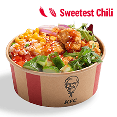 Sweetest Chilli Poke Bowl with salad & bites - price, promotions, delivery