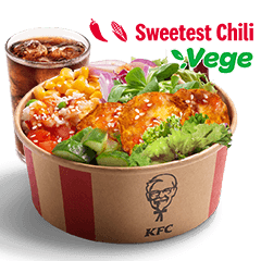 Sweetest Chilli Poke Bowl with rice & halloumi + Drink - price, promotions, delivery