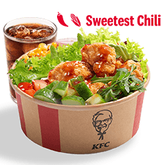 Sweetest Chilli Poke Bowl with salad & bites + Drink - price, promotions, delivery
