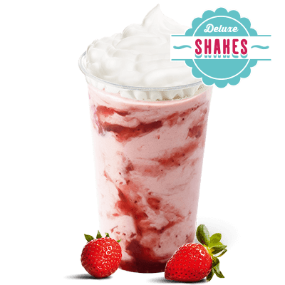 Strawberry Shake with Whipped Cream 500ml - price, promotions, delivery