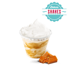 Creamy Caramel Shake with Whipped Cream 180ml - price, promotions, delivery