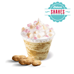 Shake Peanut Butter z piankami Marsmallows 180ml - cena, promocje, dostawa