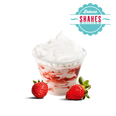 Strawberry Shake with Whipped Cream 180ml - price, promotions, delivery