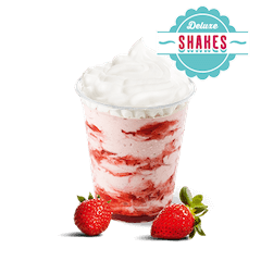 Strawberry Shake with Whipped Cream 300ml - price, promotions, delivery