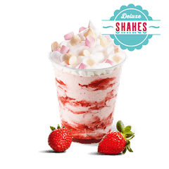 Strawberry Shake with Marsmallows 300ml - price, promotions, delivery