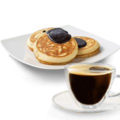 3 Pancakes Śniadaniowe Choco i napój - cena, promocje, dostawa