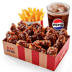 15x Whisky Wings + Refill + Big Fries - price, promotions, delivery