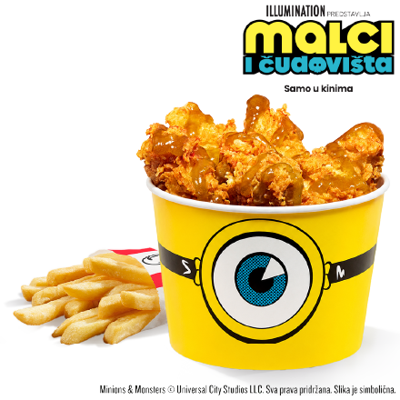 Minions košara za jednu osobu