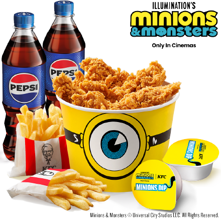 Minions Bucket Combo