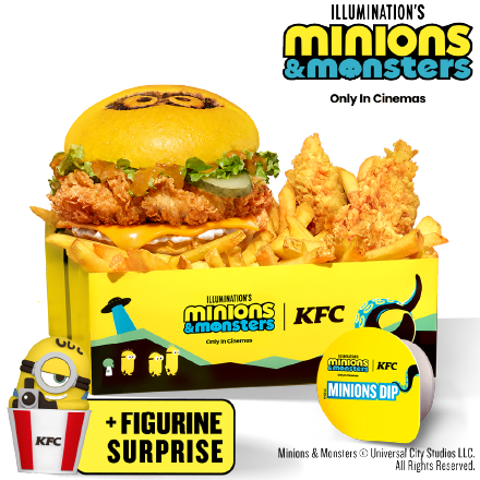Minions Burger Box