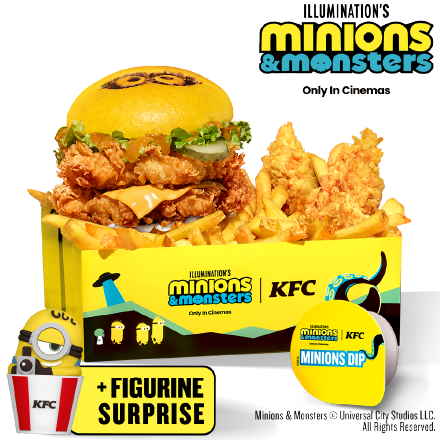 Minions Burger Box