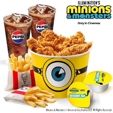 Minions Bucket Combo