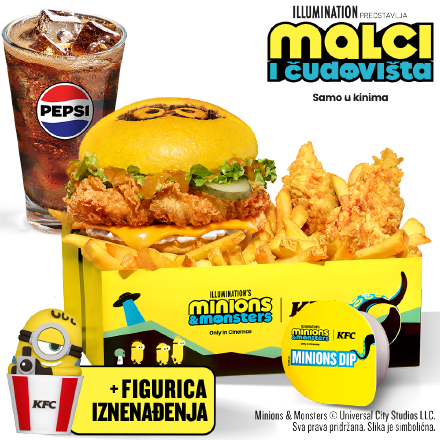 Minions Burger Box