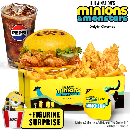 Minions Burger Box