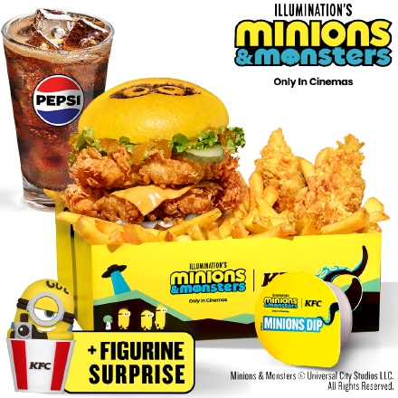 Minions Double Burger Box