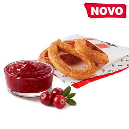 Churros with Cranberry sauce