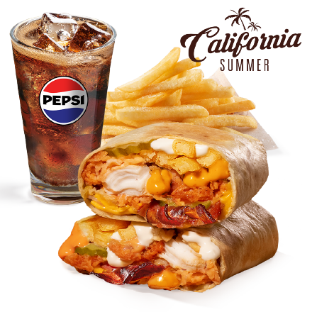 California Wrapper Menu
