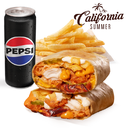 California Wrapper Menu