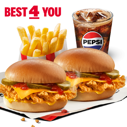 Best 4 You Cheeseburger