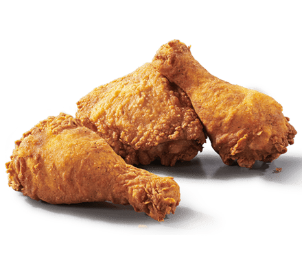 3 pieces of Kentucky chicken