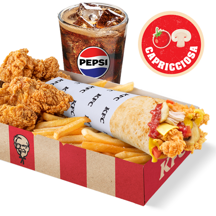 Pizza Twister Capricciosa Box - cijena, promocije, dostava