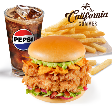 California Double Burger Box