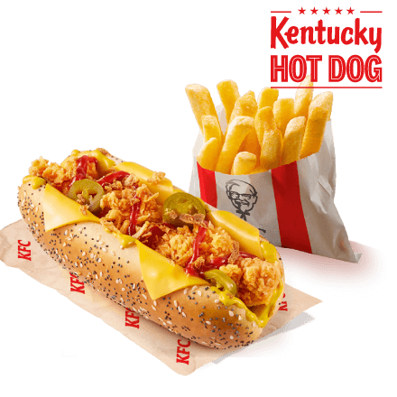 Hot Dog Spicy & fries